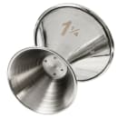 American Metalcraft J208 Double Jigger - 5/8 & 1 1/4 oz, Satin Stainless thumbnail 4