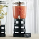 American Metalcraft JBASE6 Base for JUICE3 & JUICE4 Juice Dispensers - 8"D x 12"H, Iron, Black thumbnail 2