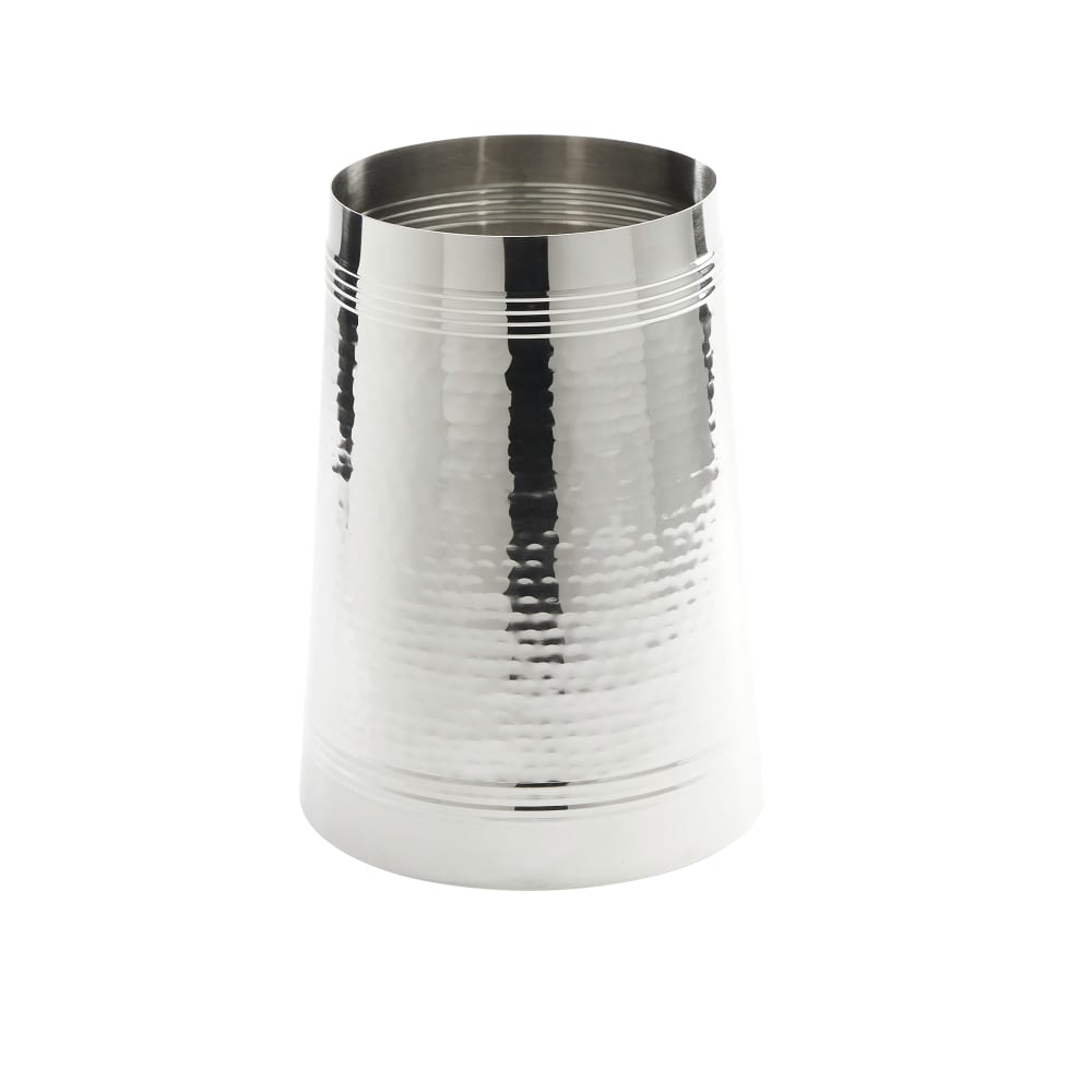 American Metalcraft JBASE7 Base for JUICE3 & JUICE4 Juice Dispensers - 9"D x 12"H, Hammered, Stainless Steel