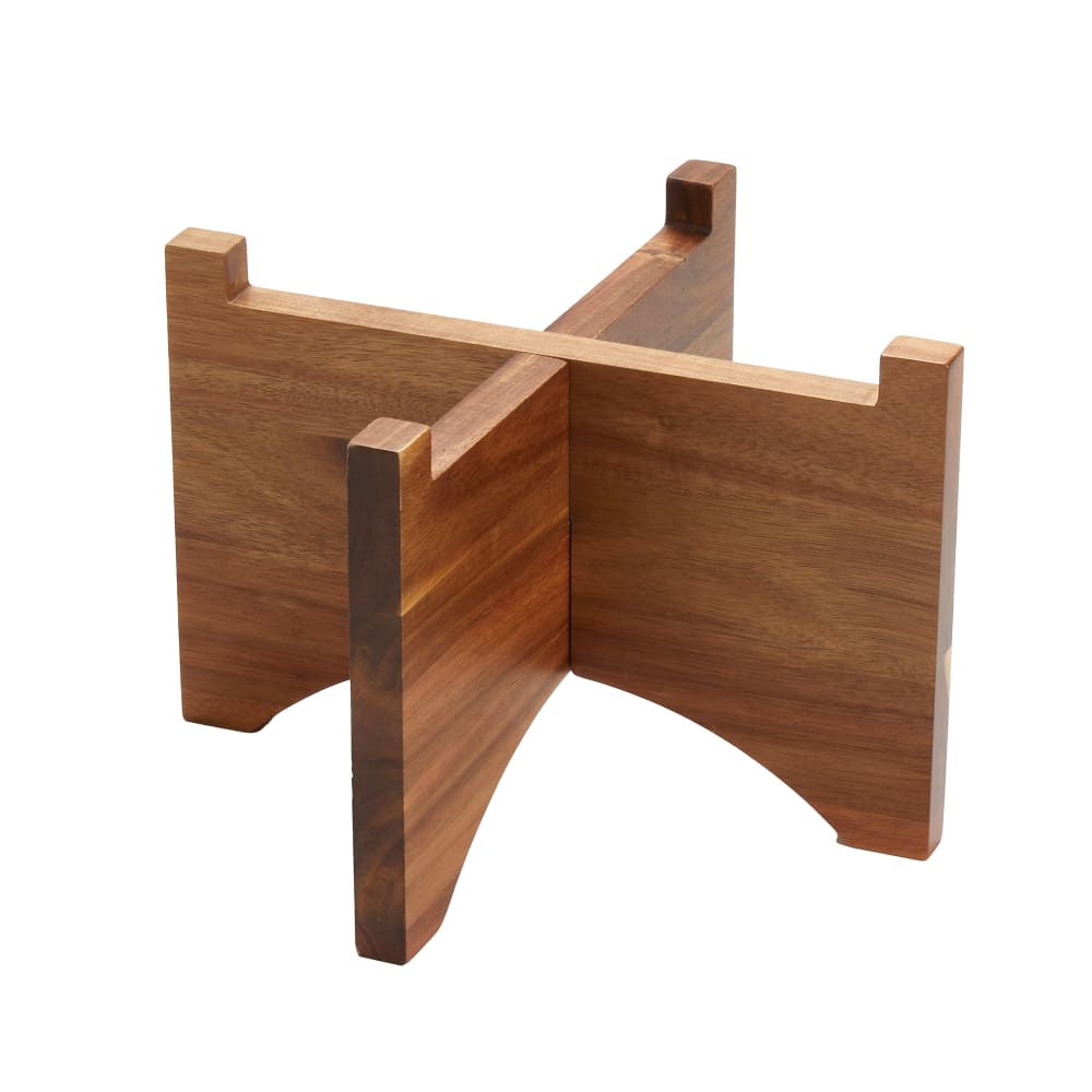 American Metalcraft JBASEA8 Base for JUICE6 Juice Dispensers - Acacia Wood