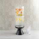 American Metalcraft JBASEM9 Base for JUICE6 Juice Dispensers - Mango Wood, Espresso thumbnail 2