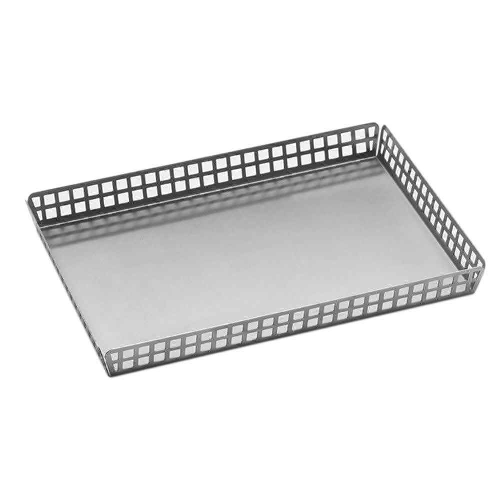 American Metalcraft LPLT10 10" x 7" Rectangular Platter - Stainless Steel