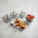 American Metalcraft LPLT10 10" x 7" Rectangular Platter - Stainless Steel thumbnail 2
