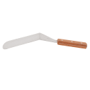 American Metalcraft LT12 12" Turner w/ Straight Blade, 3x6", Wood/Stainless thumbnail 6