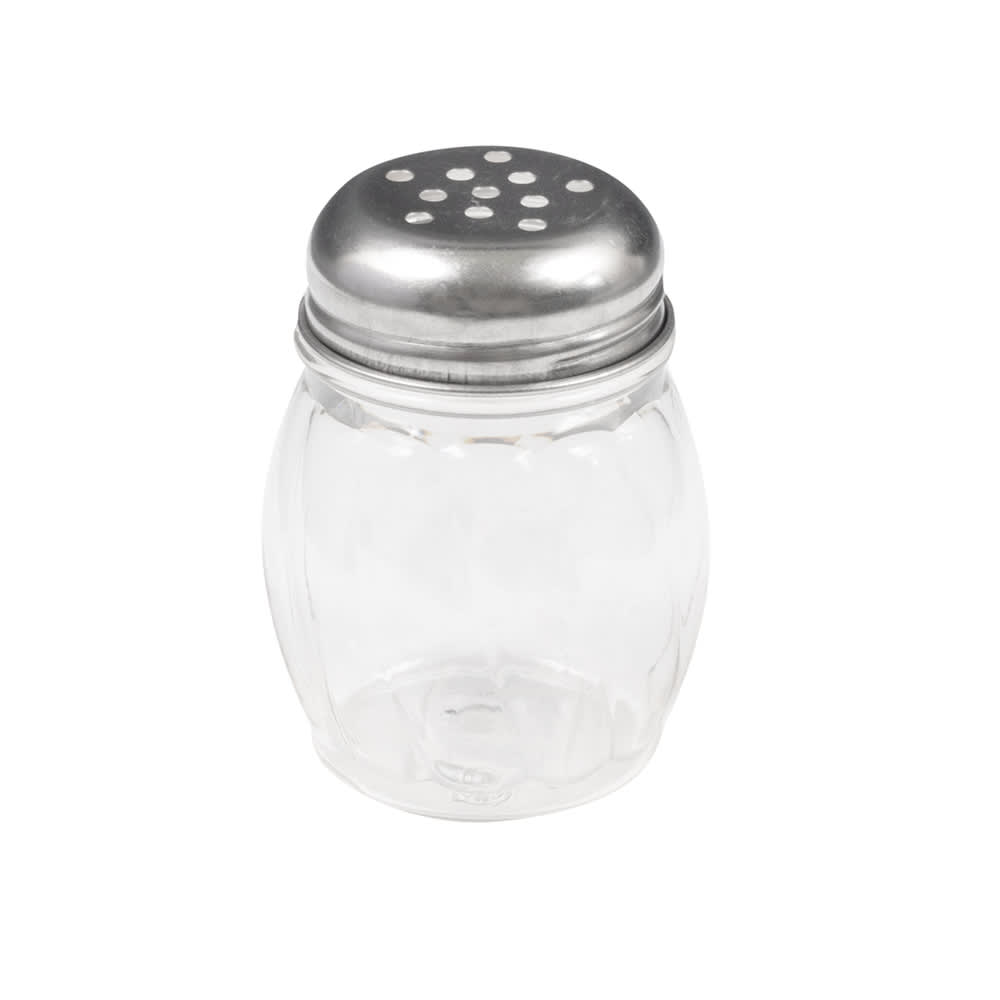 American Metalcraft LX306 Cheese Shaker w/ 6 oz Capacity & Top, Stainless