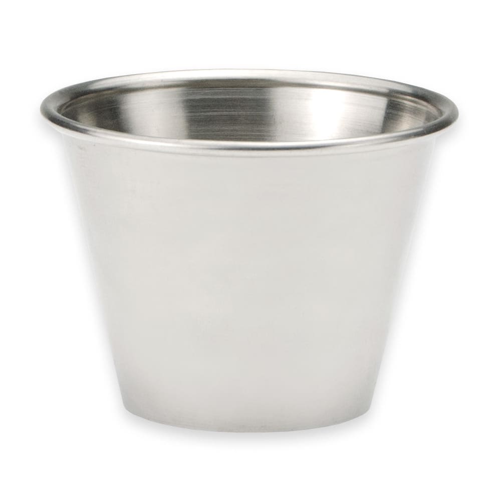American Metalcraft MB1 2 1/2 oz Sauce Cup - Polished/Stainless