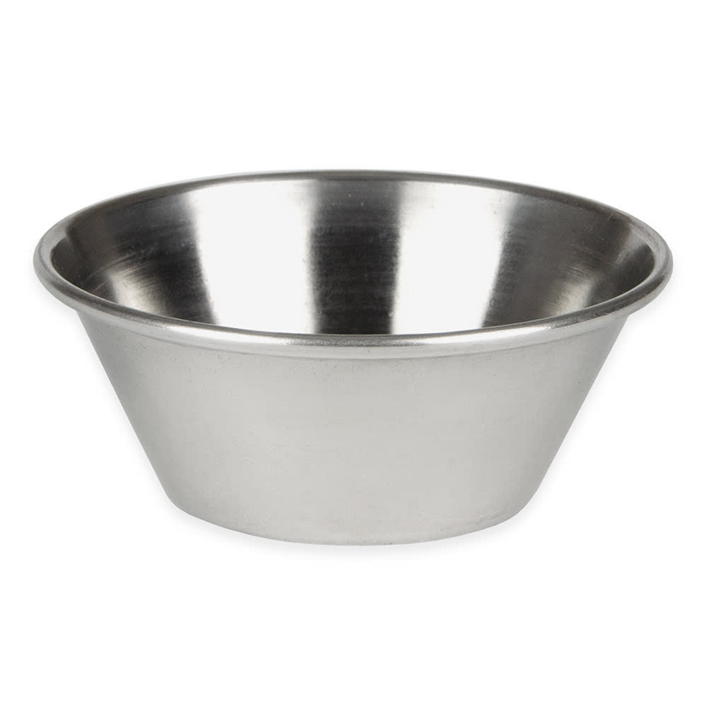American Metalcraft MB3 1 1/2 oz Sauce Cup - Polished/Stainless