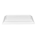 American Metalcraft MEL19 14 1/4" x 7 1/2" Rectangular Endurance Platter - Melamine, White thumbnail 4
