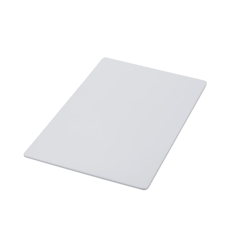 American Metalcraft MEL2113 21 1/2" x 13" Rectangular Endurance Platter - Melamine, White