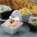 American Metalcraft MELSC20 2 1/2 oz Melamine Sauce Cup, White thumbnail 2