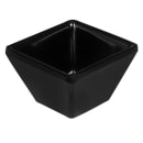 American Metalcraft MELSCB51 1 1/4 oz Melamine Sauce Cup, Black thumbnail 3