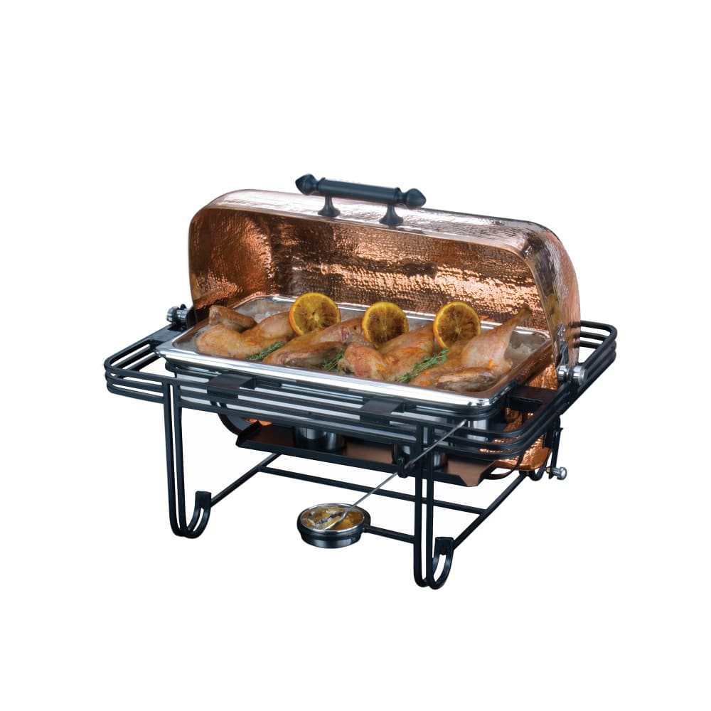 American Metalcraft MESA72C Full Size Chafer w/ Roll-top Lid & Chafing Fuel Heat