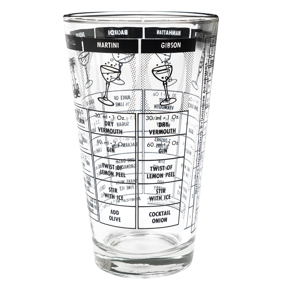 American Metalcraft MG578 Mixing Glass w/ 16 oz Capacity, Fits Standard Shakers