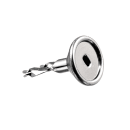 American Metalcraft MH220 1 1/2" Tabletop Menu Card Holder - Stainless thumbnail 4