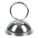 American Metalcraft MH243 2 1/2" Tabletop Menu Card Holder - Nickel Plated thumbnail 2