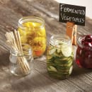 American Metalcraft MJ16 16 oz Glass Mason Jar - Clear thumbnail 2