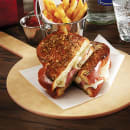 American Metalcraft MP1217 17" Pizza Peel w/ 12" Round Blade, Pressed Wood thumbnail 2