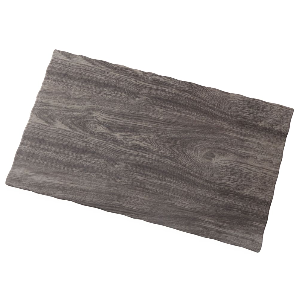 American Metalcraft MPLA Rectangle Serving Board - 20 7/8" x 12 1/2", Elm Wood Melamine