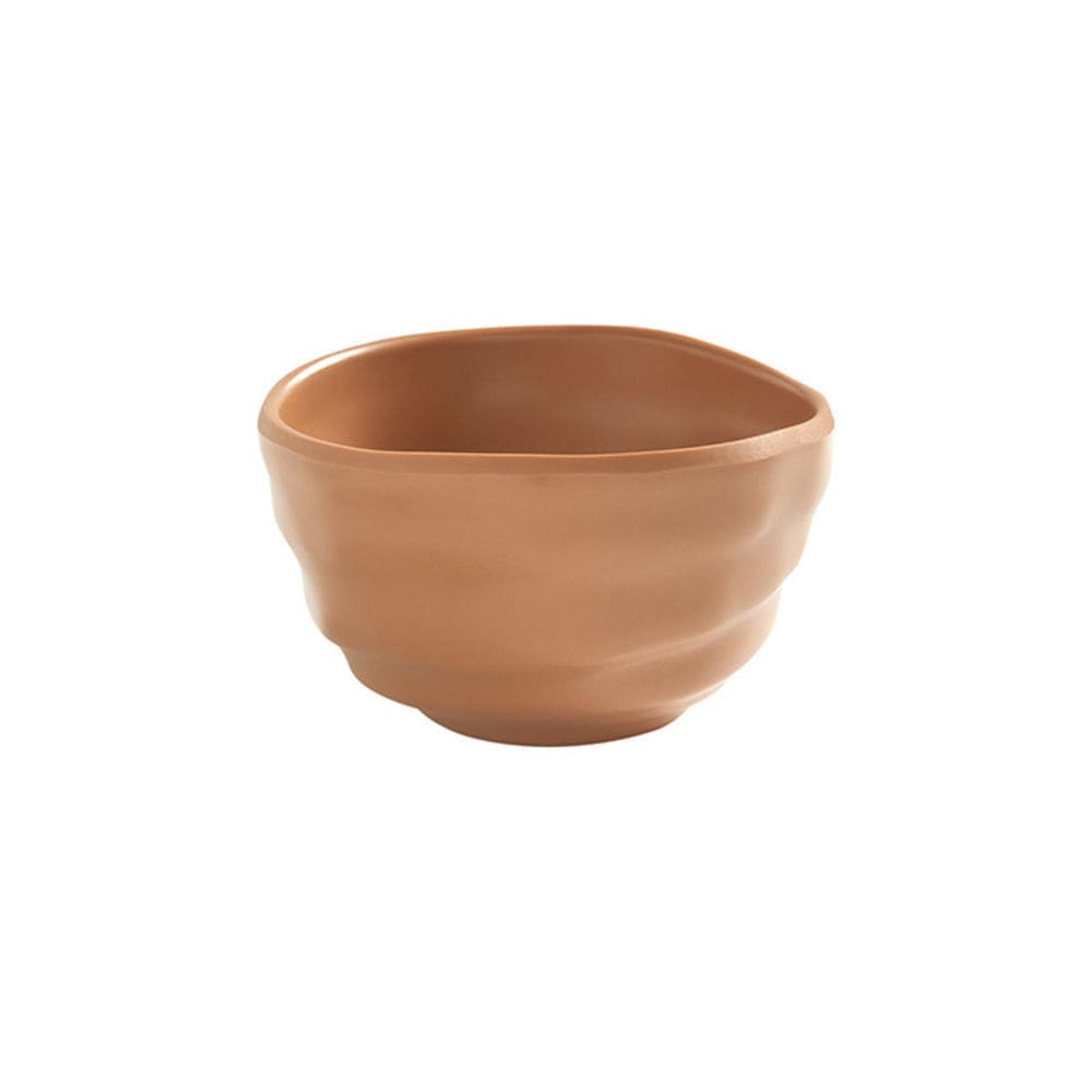 American Metalcraft MRB6TC 6 oz Round Melamine Bowl, Terracotta