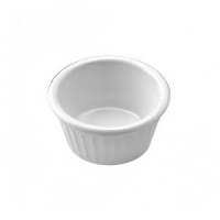 American Metalcraft MRF250BL 2 1/2 oz Melamine Ramekin, Black thumbnail 2