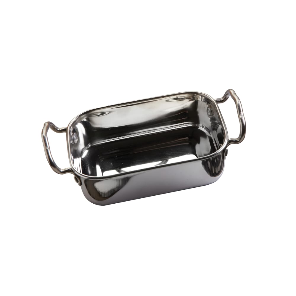 American Metalcraft MRP53 Mini Roasting Pan w/ 17 oz Capacity & 2 Handle, Stainless