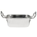 American Metalcraft MRPS45 Square Mini Roasting Pan w/ 14 oz Capacity & Two Handles, Stainless thumbnail 2