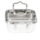 American Metalcraft MRPS45 Square Mini Roasting Pan w/ 14 oz Capacity & Two Handles, Stainless thumbnail 3