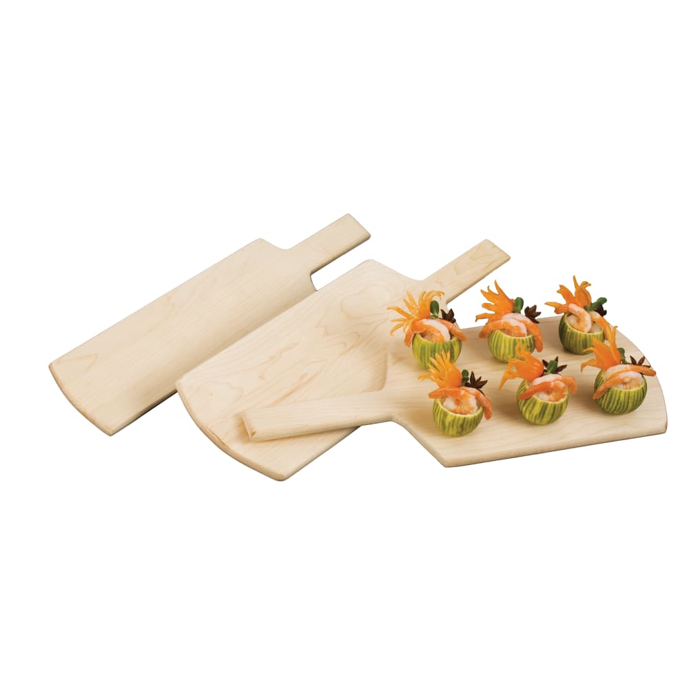 American Metalcraft MSB2 18" Serving Board, Solid, Maple