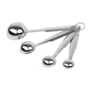 American Metalcraft MSSR74 4 Piece Measuring Spoon Set, Round Scoop Style, Stainless thumbnail 5