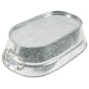 American Metalcraft MTUB69 24 oz Oval Serving Tub w/ Side Handles - 8 3/4"L x 5 1/2"W x 2 1/2"H, Tin thumbnail 7