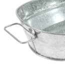 American Metalcraft MTUB69 24 oz Oval Serving Tub w/ Side Handles - 8 3/4"L x 5 1/2"W x 2 1/2"H, Tin thumbnail 8