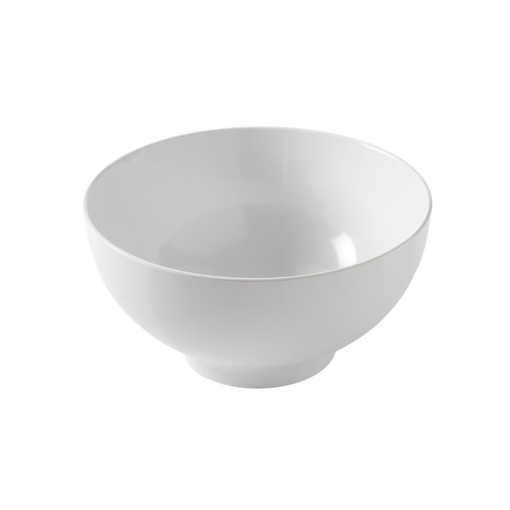 American Metalcraft NBW120 120 oz Square Melamine Noodle Bowl, White