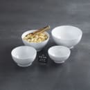 American Metalcraft NBW30 30 oz Round Melamine Noodle Bowl, White thumbnail 3