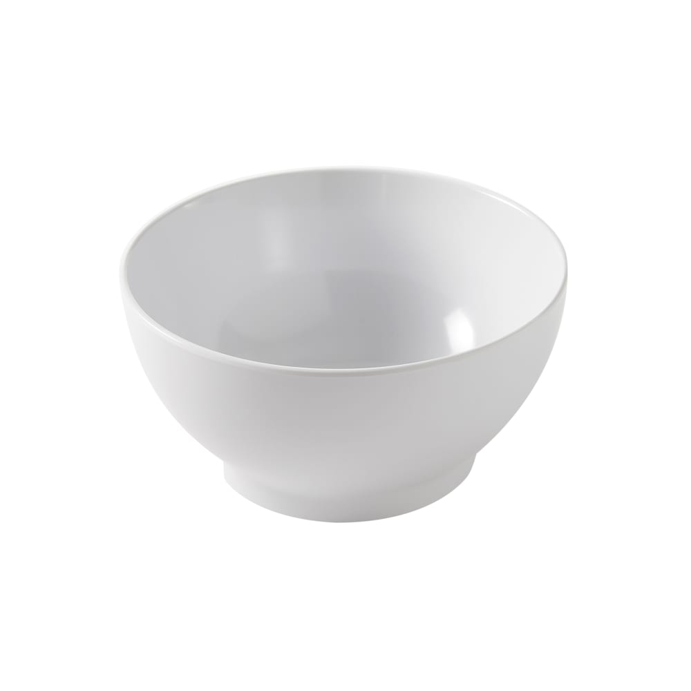 American Metalcraft NBW50 50 oz Round Melamine Noodle Bowl, White
