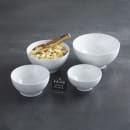 American Metalcraft NBW50 50 oz Round Melamine Noodle Bowl, White thumbnail 2