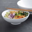 American Metalcraft NBW56 56 oz Round Melamine Noodle Bowl, White thumbnail 3