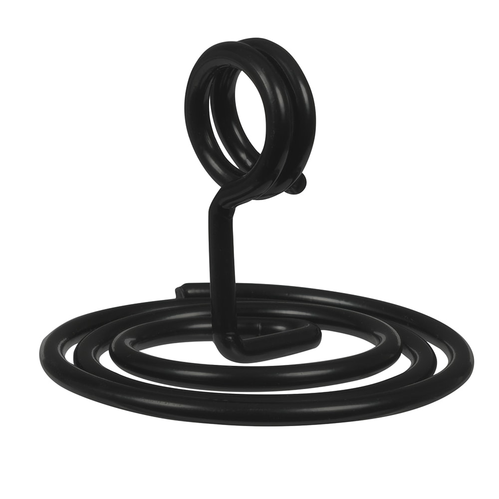 American Metalcraft NSB1 1 1/2" Number Card Holder - Steel, Black