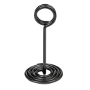 American Metalcraft NSB4 4" Number Card Holder - Steel, Black thumbnail 2