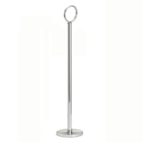 American Metalcraft NSC12 12" Number Card Holder - Chrome thumbnail 2