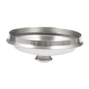 American Metalcraft OLID 3 3/4" Mini Replica Trash Can Server Lid - Stainless thumbnail 3