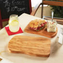 American Metalcraft OWB107 Rectangular Entree Board - 10x7" Olive Wood thumbnail 2