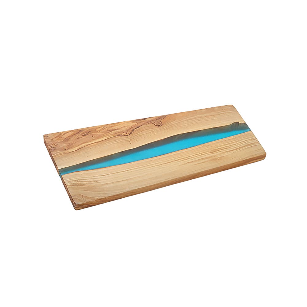 American Metalcraft OWP14 Rectangular Serving Board - 14" x 7", Olive Wood
