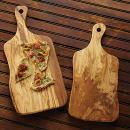 American Metalcraft OWP178 Serving Board w/ Handle, 12 3/8 x 7 3/4", Olive Wood thumbnail 2