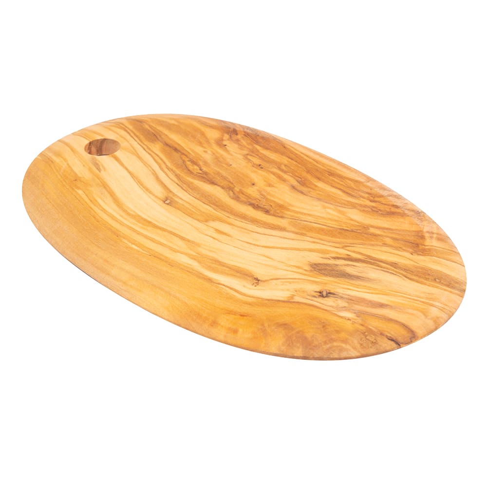 American Metalcraft OWPB9 Oblong Serving Board, 9 7/8" x 5 7/8", Olive Wood