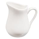 American Metalcraft PBC45 4 oz Prestige™ Creamer - Porcelain, White thumbnail 2
