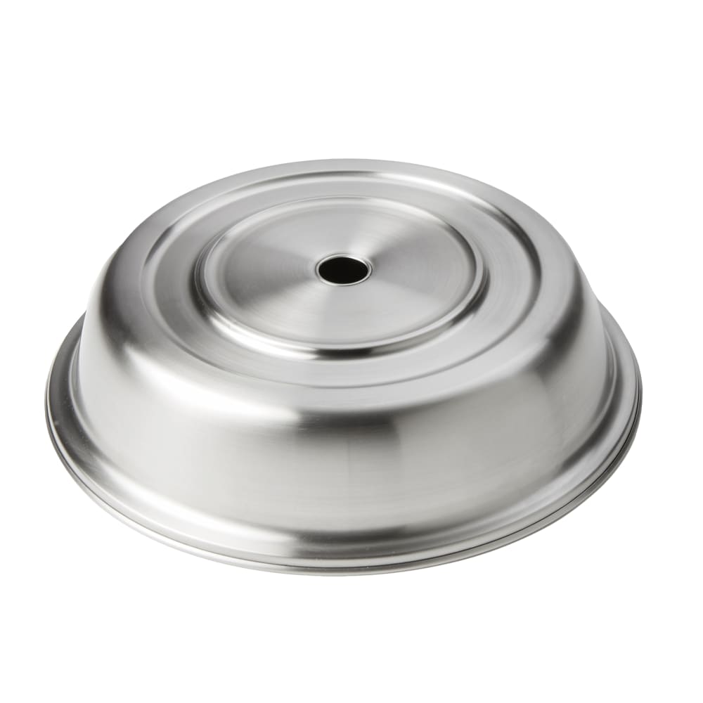 American Metalcraft PC1025S 10 5/8" Round Plate Cover - 2"H, Stainless Steel w/ Satin Finish