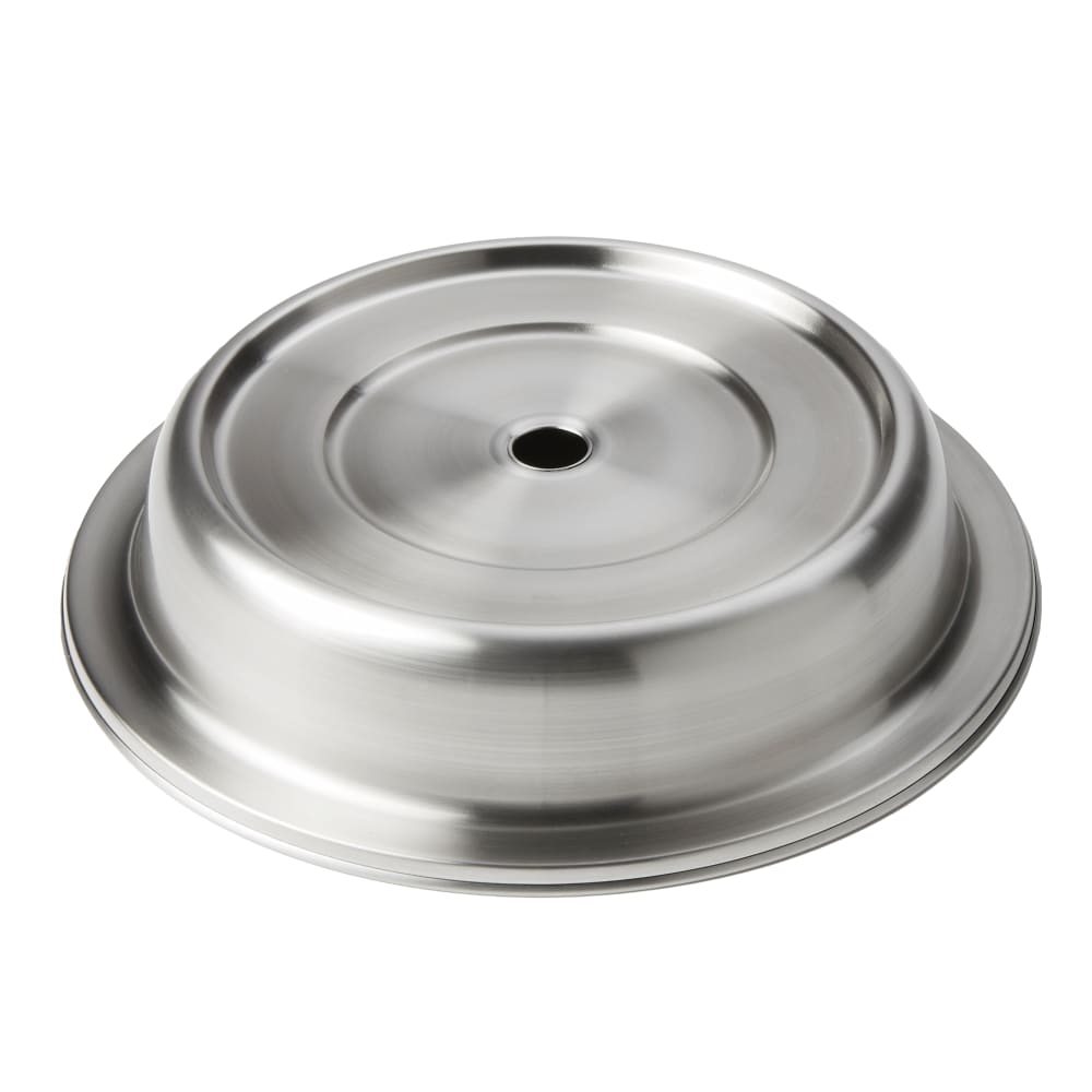 American Metalcraft PC1093E 11 1/8" Round Plate Cover - 2"H, Stainless Steel w/ Satin Finish