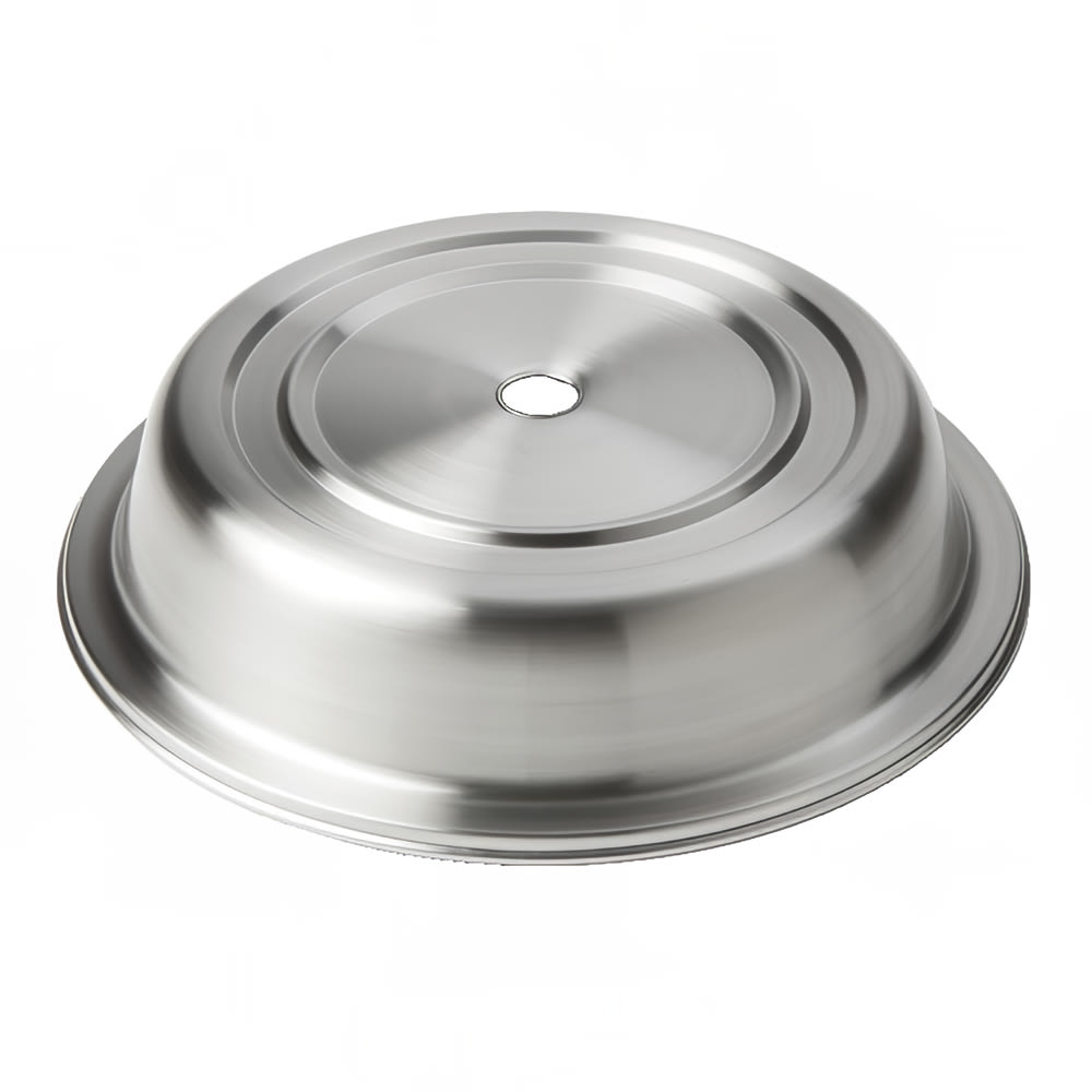 American Metalcraft PC1206R 12 1/4" Round Plate Cover - 2"H, Stainless Steel w/ Satin Finish