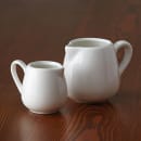 American Metalcraft PCR25 2 1/2 oz Creamer - Porcelain, White thumbnail 2
