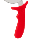 American Metalcraft PIZR2 4" Pizza Cutter w/ Red Plastic Handle, Stainless Steel thumbnail 5
